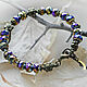 Order 'Autumn magic', a bracelet with crystals and a month. legendavincento. Livemaster. . Hard bracelet Фото №3