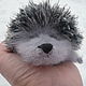Soft knitted toy: Hedgehog... just a hedgehog ). Stuffed Toys. Warm toys. Online shopping on My Livemaster.  Фото №2