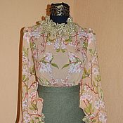 Одежда handmade. Livemaster - original item Author`s blouse 
