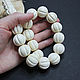 Beads White wood Panganiban 20mm. Beads1. - Olga - Mari Ell Design. Online shopping on My Livemaster.  Фото №2