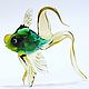 Interior figurine made of colored glass fish Large Zenith Telescope. Figurines. In Glass. Online shopping on My Livemaster.  Фото №2