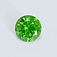 Bright green demantoid. 0.68 carats. Minerals. Tsvetnye kamni (gemcolor). Интернет-магазин Ярмарка Мастеров.  Фото №2