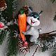 Ёлочная игрушка из ваты. Елочные игрушки. Твоя Волшебная ёлка (елочные игрушки). Интернет-магазин Ярмарка Мастеров.  Фото №2