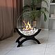 Bio fireplace outdoor Lounge 'Black'. Fireplaces. Woodkamin - wood fireplaces. My Livemaster. Фото №5