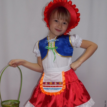 Карнавальный костюм Красная Шапочка