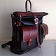 Backpack-leather bag 9, Backpacks, St. Petersburg,  Фото №1