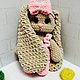 Зайка с длинными ушками. Амигуруми куклы и игрушки. магазин Вязаная Сказка. Ярмарка Мастеров.  Фото №5