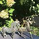 Bronze figurines 'Horses', handmade, Holland. Vintage statuettes. Dutch West - Indian Company. My Livemaster. Фото №5