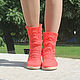Summer boots 'Charlotte'. High Boots. KnittedBoots. My Livemaster. Фото №4