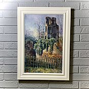 Картина Хризантемы живопись  маслом натюрмос цветами «Букет хризантем»