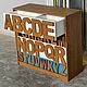 Комод ALPHABET. Комоды. BULL WULL FURNITURE. Интернет-магазин Ярмарка Мастеров.  Фото №2