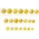 Ball-amber10mm-Honey light color-Drilled, Beads1, Kaliningrad,  Фото №1