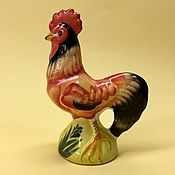 Для дома и интерьера handmade. Livemaster - original item Rooster porcelain figurine. Handmade.