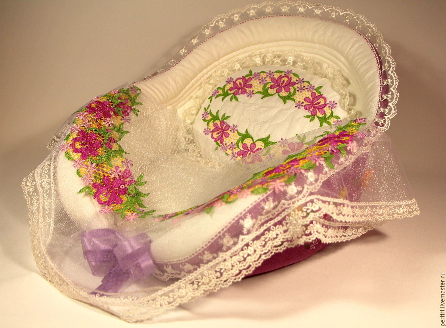 Cradle for dolls PROVENCE, Doll furniture, St. Petersburg,  Фото №1