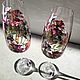 Order Hand-painted champagne glasses. lepska. Livemaster. . Wine Glasses Фото №3