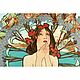 Винтаж: Альфонс Муха. коллекционная литография. Картины винтажные. Шик Антик. Интернет-магазин Ярмарка Мастеров.  Фото №2