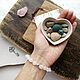 Rose quartz. Amulet bracelet for love made of natural stone. Bead bracelet. Tiktak_magic. My Livemaster. Фото №4