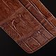 Genuine Crocodile Leather Cardholder IMA0135K44. Cardholder. CrocShop. My Livemaster. Фото №6