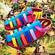 Sandals in retro style with straps multicolor unisex, Sandals, Moscow,  Фото №1
