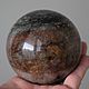 Aventurine quartzite ball with garnet, 81 mm. Ball. Beautiful magic stones (silakamnia). My Livemaster. Фото №4