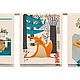 Set 'Creamy FOX' of 3 pieces of matting towels. Towels. Knitted cozy. Online shopping on My Livemaster.  Фото №2