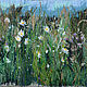 Textile panels of Chamomile and grass, Pictures, Pskov,  Фото №1
