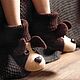 Felted slippers for children's dogs, dogs. Slippers. MURDASOVA OLGA Author's felt. Online shopping on My Livemaster.  Фото №2