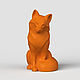 3D модель STL файл для 3Д принтера и ЧПУ Лисичка, Шаблоны для резки, Калининград,  Фото №1