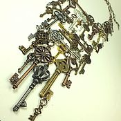 Украшения handmade. Livemaster - original item Necklace: 43 Keys Handmade Necklace. Handmade.