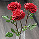 Red roses 'RED' polymer clay, Flowers, Zarechny,  Фото №1