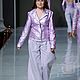 Джинсовые брюки палаццо Сирень. Брюки. Одежда и аксессуары Батик ANN LOOK. Ярмарка Мастеров.  Фото №8