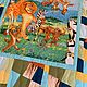 Лоскутное одеяло Мадагаскар. Одеяла. Ирина Соловьева (rina1st). Интернет-магазин Ярмарка Мастеров.  Фото №2