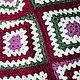 Шарф-палантин п/ш крючком из мотивов бабушкин каадрат. Шарфы. Подарки  IrishcrochetGift. Ярмарка Мастеров.  Фото №10