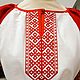 Платье-рубаха "Ведара". Платья. Мастерская Русской Одежды. Ярмарка Мастеров.  Фото №4