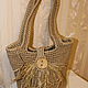 Bucket bag made of jute 'NAFANYA-2' jute. Classic Bag. Ekostil. Online shopping on My Livemaster.  Фото №2