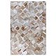 ковёр ручной работы из шкур коровы. Ковры для дома. Luxury Patchwork. Ярмарка Мастеров.  Фото №5
