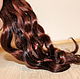 Hair for dolls (mocha, washed, combed, hand-dyed) Curls Curls for Curls for dolls, dolls to buy Hair for dolls, buy Handmade Fair Masters Puppenhaar
