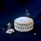 Для дома и интерьера handmade. Livemaster - original item Needler crystal velvet woven from beads Snow Queen. Handmade.