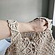 Жилет макраме XS. Жилеты. Macrame_atmosphere. Ярмарка Мастеров.  Фото №4