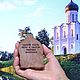 Миниатюрная Икона из дерева - Святые Петр и Феврония. Иконы. Ополье. Интернет-магазин Ярмарка Мастеров.  Фото №2
