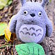 mi vecino totoro. Stuffed Toys. Toys for the soul. Ярмарка Мастеров.  Фото №6