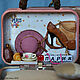 Suitcase 'To Paris', Doll houses, Cheboksary,  Фото №1