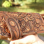 Leather wallet hammer Thor