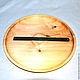 A wooden plate is a dish made of cedar wood. 41 cm.T5. Plates. ART OF SIBERIA. My Livemaster. Фото №6