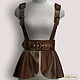 Belt-basque 'Bela' made of genuine leather / suede (any color), Harness, Podolsk,  Фото №1