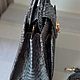 Заказать Сумка из блестящей и мягкой змеиной кожи. Chic bags. Ярмарка Мастеров. . Классическая сумка Фото №3
