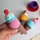 Knitted ice cream, Stuffed Toys, Kirovsk,  Фото №1