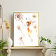 Print on canvas with the ballerina 'Dandelion'. Pictures. Annet Loginova. My Livemaster. Фото №4