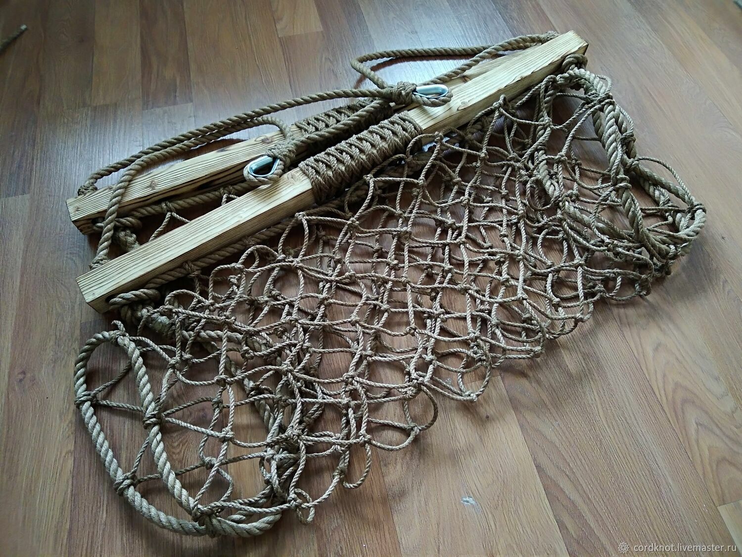  A hammock from jute rope with SEVEN KNOTS, Hammocks, Kamyshin,  Фото №1
