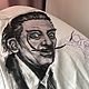 Заказать Dali&Mickey. Миронова Кристина(Роспись одежды и вышивка). Ярмарка Мастеров. . Куртки Фото №3